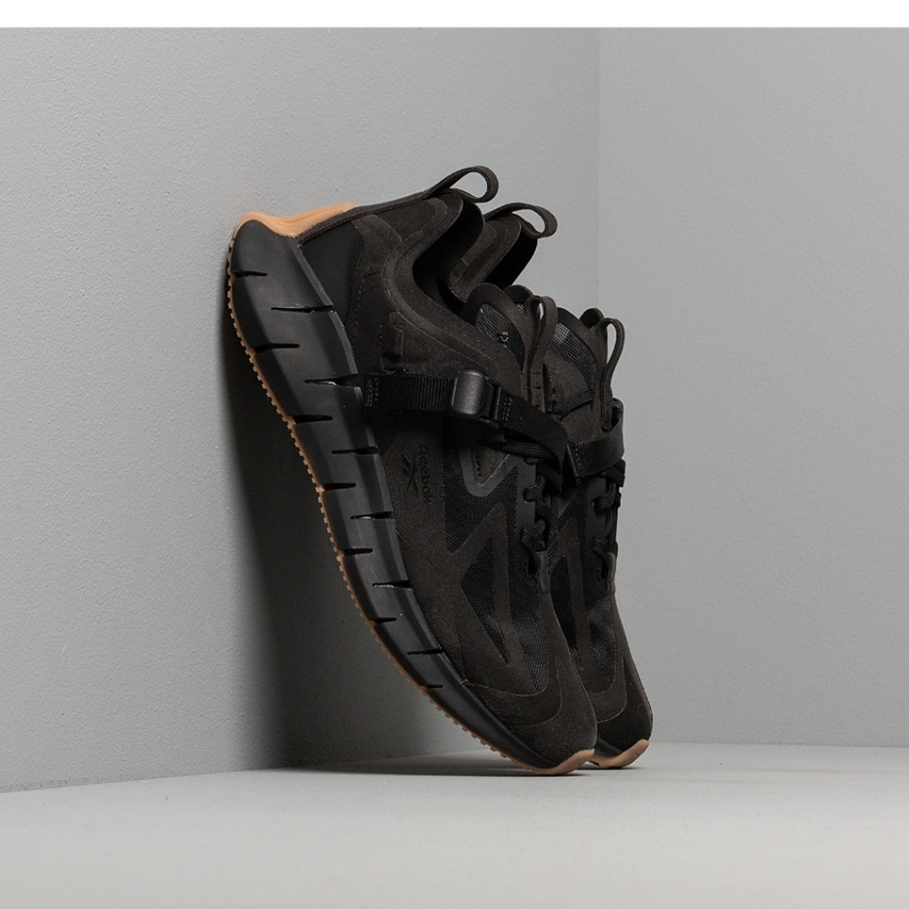 Mens Reebok Zig Kinetica Concept_Type1 "Black/Gum" size 13